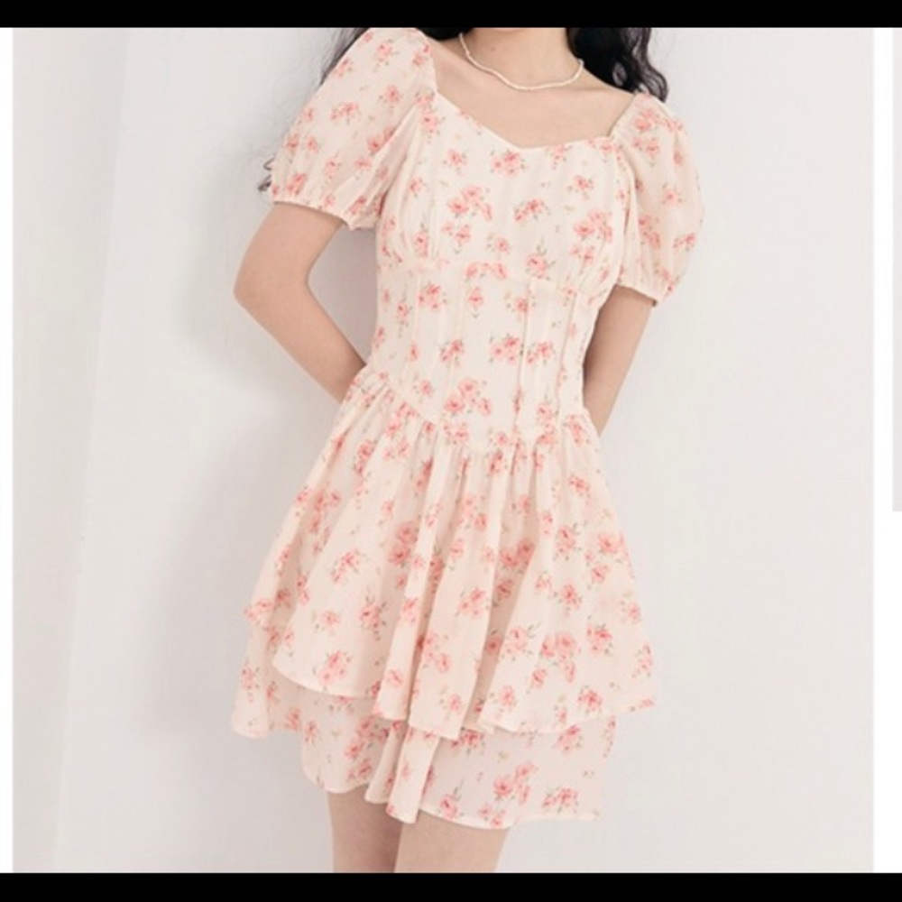 Flower summer dress